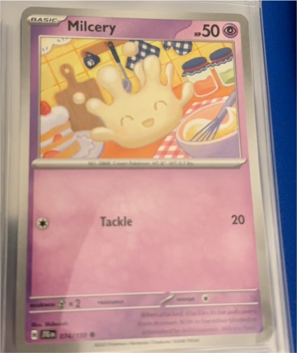 2025 Pokémon SV09: Journey Together #74 Milcery — front