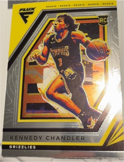 2022-23 Panini Flux #203 Kennedy Chandler — front