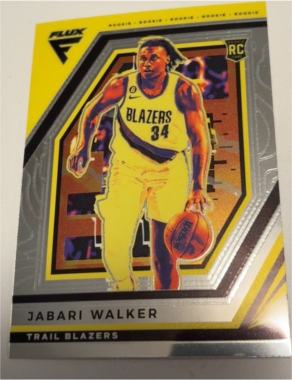 2022-23 Panini Flux #208 Jabari Walker — front