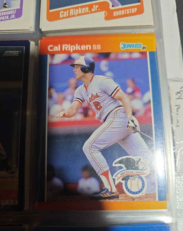 1989 Donruss #5 Cal Ripken Jr. — front