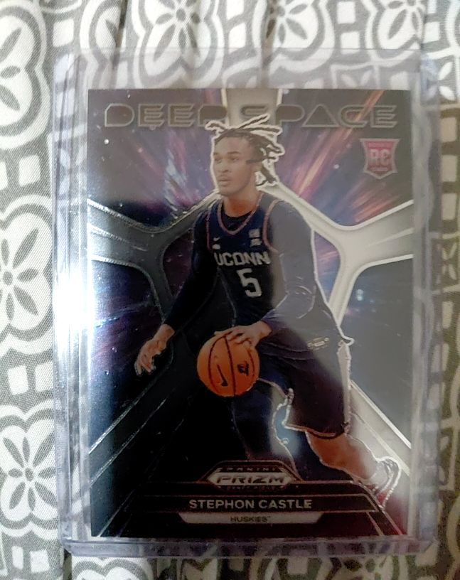 2024 Panini Prizm Draft Picks #15 Stephon Castle Deep Space — front