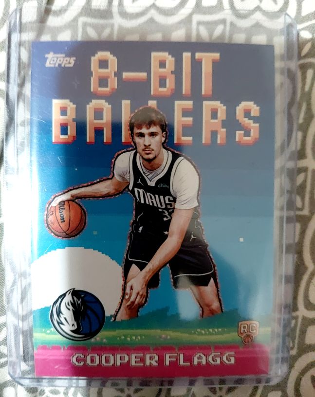 2025-26 Topps 8-Bit Ballers #8B-31 Cooper Flagg — front