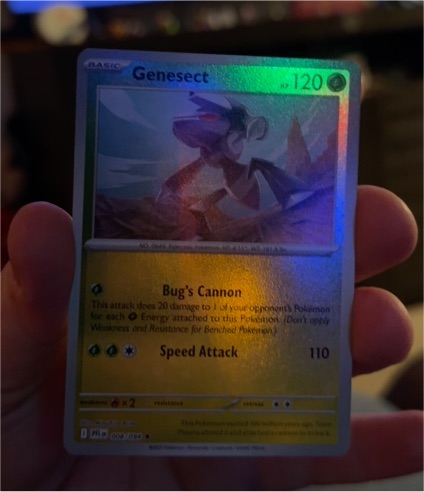 2024 Pokémon TCG Phantasmal Flames #008 Genesect — front