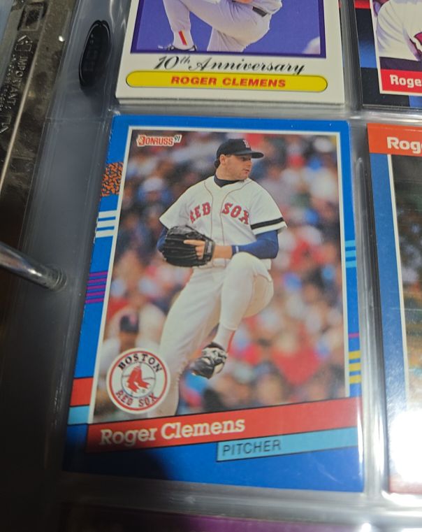 1991 Donruss #81 Roger Clemens Boston Red Sox — front