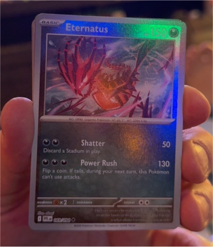 2023 Pokémon ME02: Phantasmal Flames #069 Eternatus — front