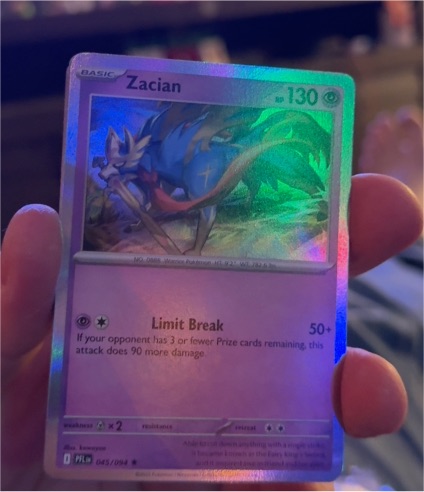 2024 Pokémon ME02: Phantasmal Flames #045 Zacian — front