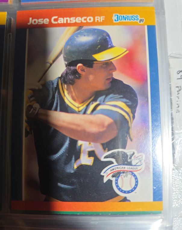 1989 Donruss All-Stars #2 Jose Canseco — front