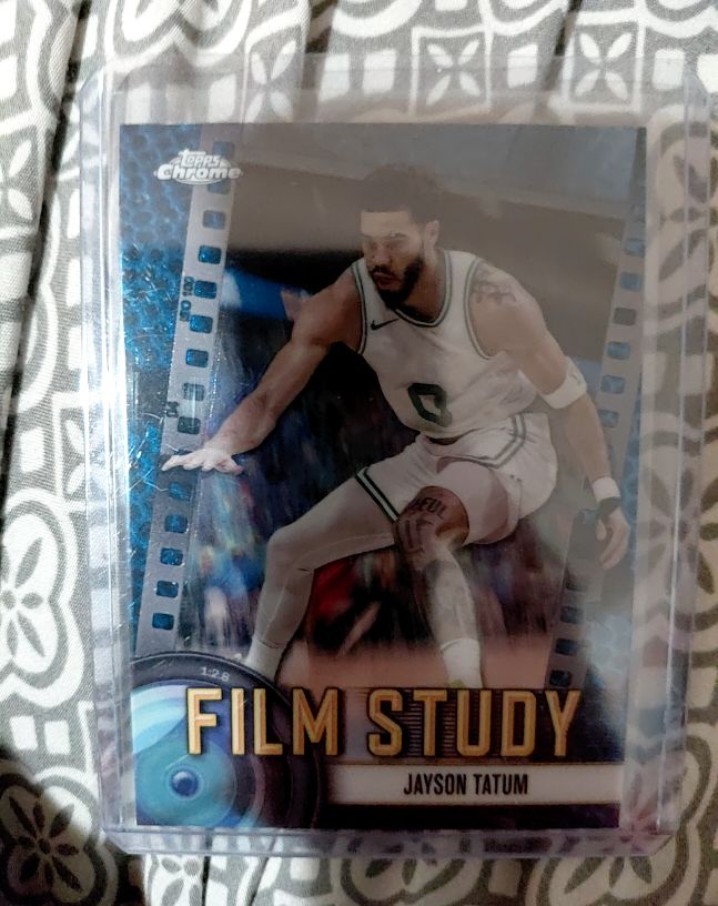 2024-25 Topps Chrome #FS-20 Jayson Tatum Film Study — front