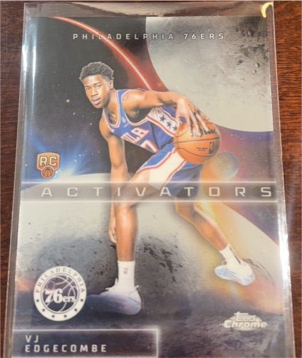 2025-26 Topps Chrome #AC-13 VJ Edgecombe Activators — front