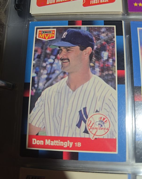 1988 Donruss #BC-21 Don Mattingly — front
