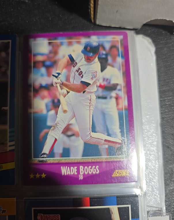 1988 Score #2 Wade Boggs — front