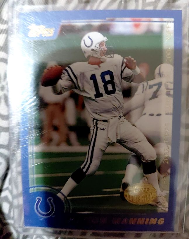 2000 Topps #100 Peyton Manning — front