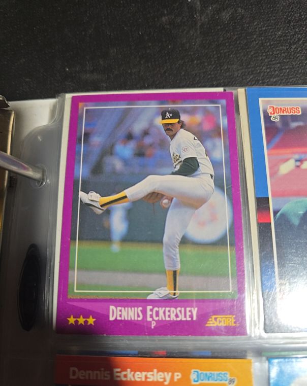 1988 Score #104 Dennis Eckersley — front