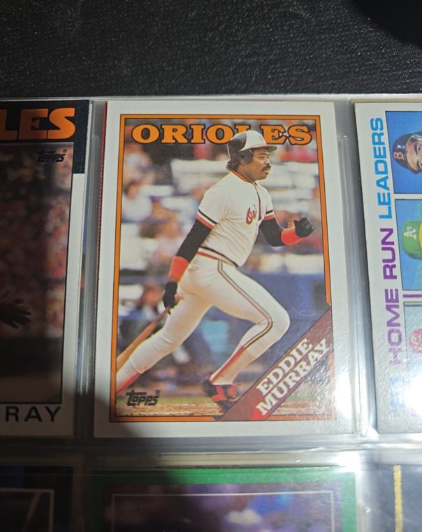 1988 Topps #495 Eddie Murray — front