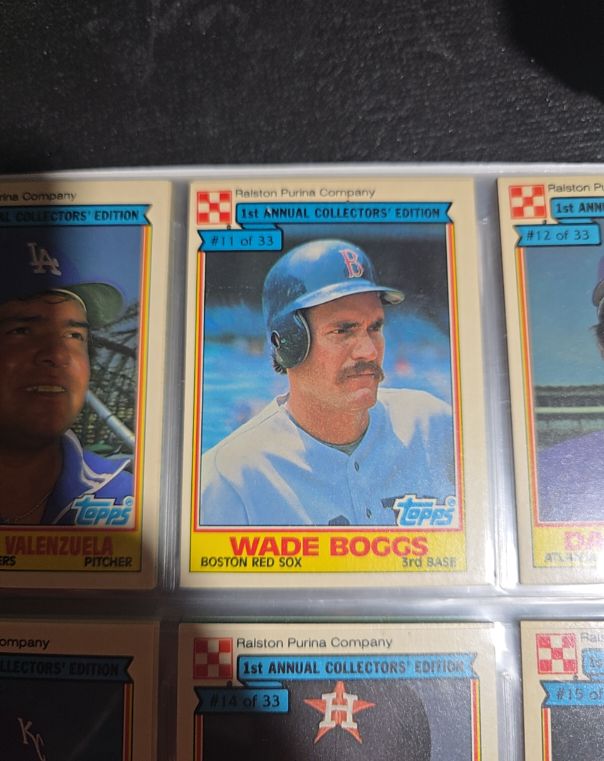 1984 Topps Ralston Purina #11 Wade Boggs — front