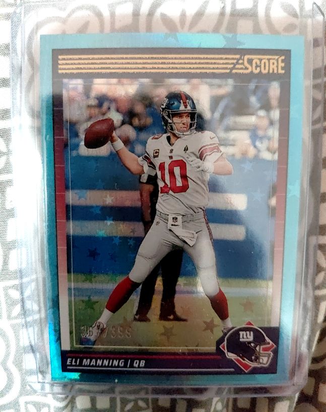 2024 Panini Score #216 Eli Manning — front