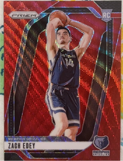 2024-25 Panini Prizm #249 Zach Edey — front