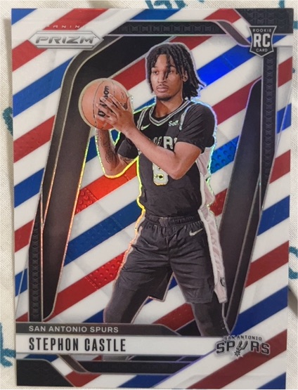 2024-25 Panini Prizm #234 Stephon Castle — front