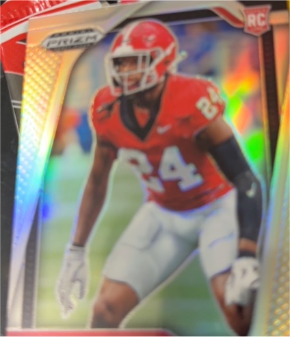 2024 Panini Prizm Draft Picks RC Georgia Bulldogs Player — front
