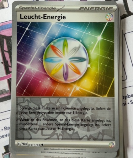 2023 Pokémon Paldea Evolved #191 Luminous Energy — front