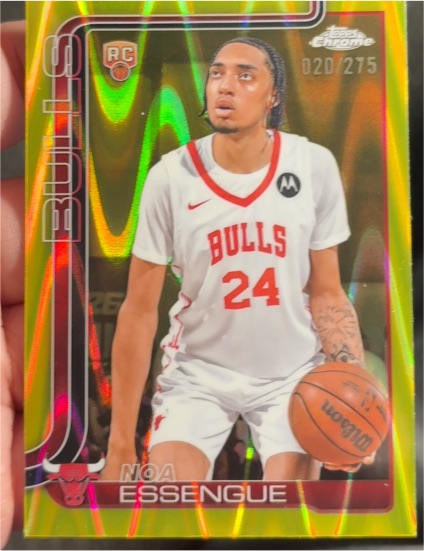 2025-26 Topps Chrome #262 Noa Essengue — front