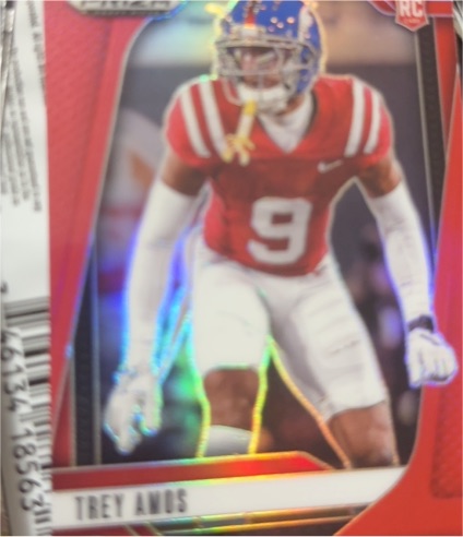 2025 Panini Prizm Draft Picks #89 Trey Amos — front