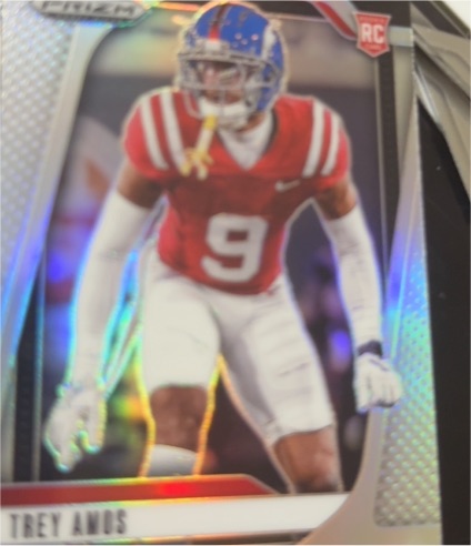 2025 Panini Prizm Draft Picks #89 Trey Amos — front