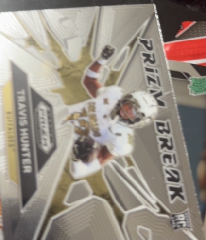 2025 Panini Prizm Draft Picks #6 Travis Hunter Prizm Break — front
