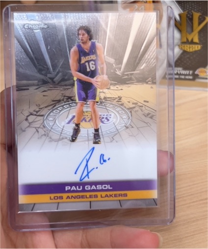 2024 Topps Chrome #16 Pau Gasol — front