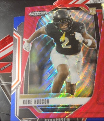 2025 Panini Prizm #RC Kobe Hudson — front