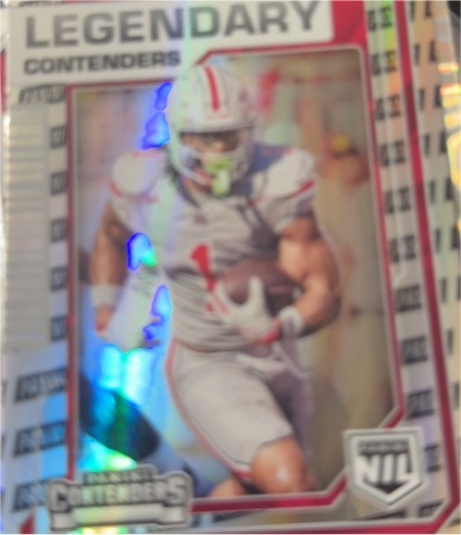 2025 Panini Ohio State University Quinshon Judkins #50 Ohio State Buckeyes — front