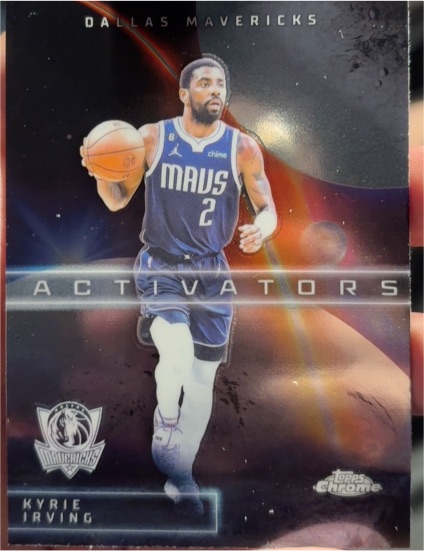 2025-26 Topps Chrome #AC-10 Kyrie Irving Activators — front