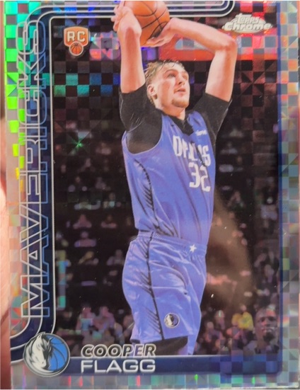 2025-26 Topps Chrome #251 Cooper Flagg — front