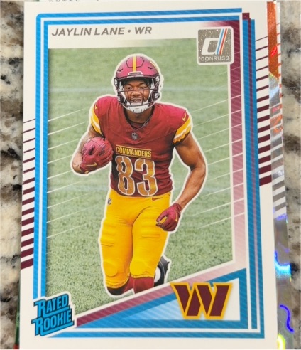 2025 Donruss #335 Jaylin Lane — front
