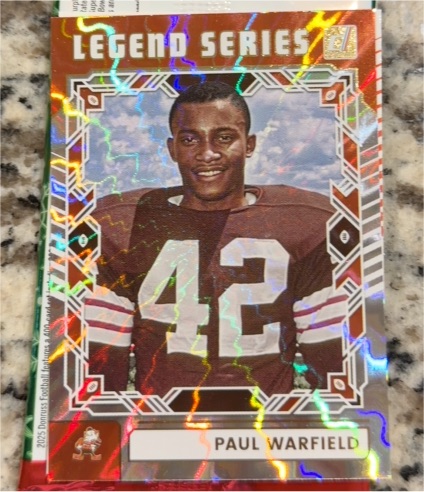 2025 Panini Donruss #TLS-PWA Paul Warfield — front