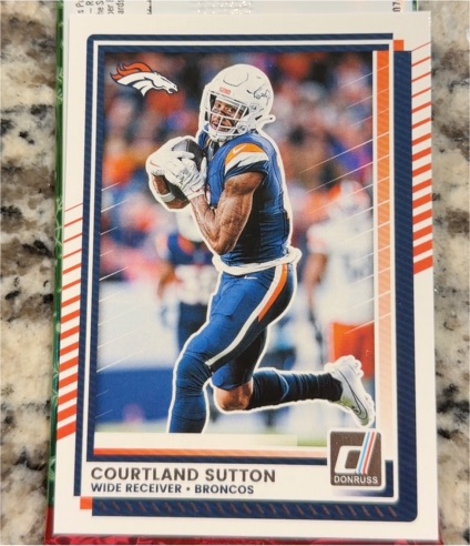 2025 Panini Donruss #298 Courtland Sutton — front