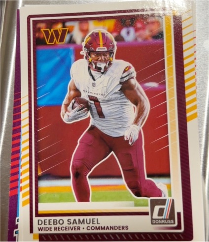 2025 Donruss #36 Deebo Samuel — front