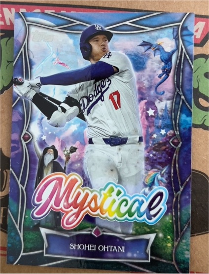 2025 Topps Update #MYS-9 Shohei Ohtani Mystical Insert — front