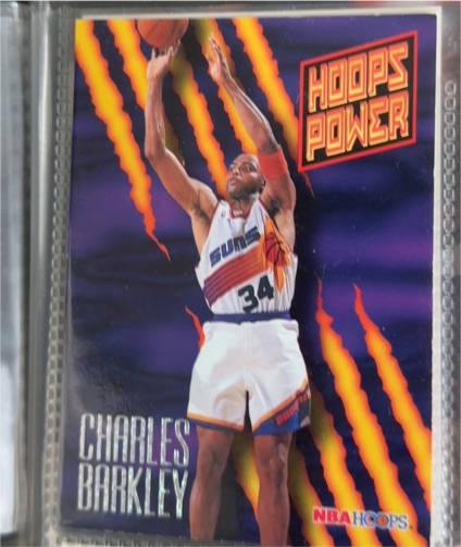 1994-95 Hoops #PR-41 Charles Barkley Hoops Power — front