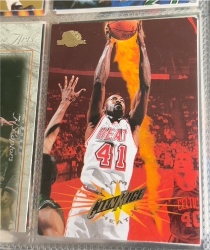 1995 Skybox #67 Glen Rice — front
