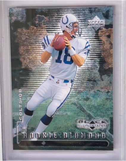1998 Upper Deck Black Diamond #91 Peyton Manning — front