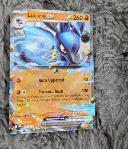 2025 Pokémon TCG Prismatic Evolutions #051 Lucario EX — front