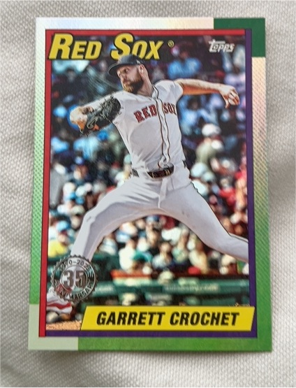 2025 Topps Update #U90-40 Garrett Crochet — front