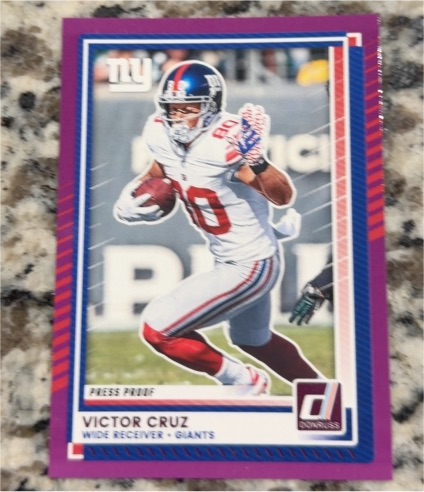 2025 Donruss #223 Victor Cruz — front