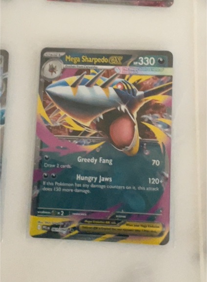 Mega Sharpedo GX #61 Pokémon TCG — front