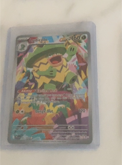 2025 Pokémon #95 Ludicolo — front