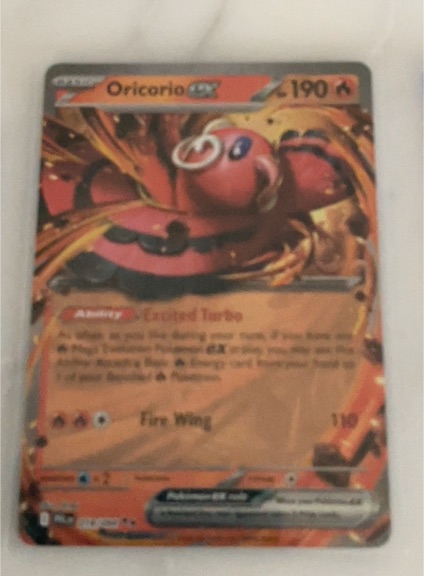 2015 Pokémon ME02 #018 Oricorio EX Phantasmal Flames — front