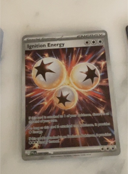 2023 Pokémon TCG S&V Phantasmal Flames #124 Ignition Energy — front