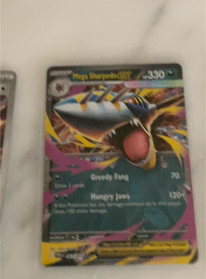 2025 Pokémon Mega Sharpedo ex #061/094 — front