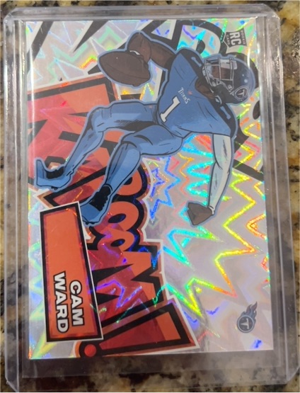 2025 Panini Absolute Kaboom! #31 Cam Ward — front